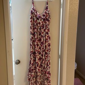Torrid size 2 pink floral dress
